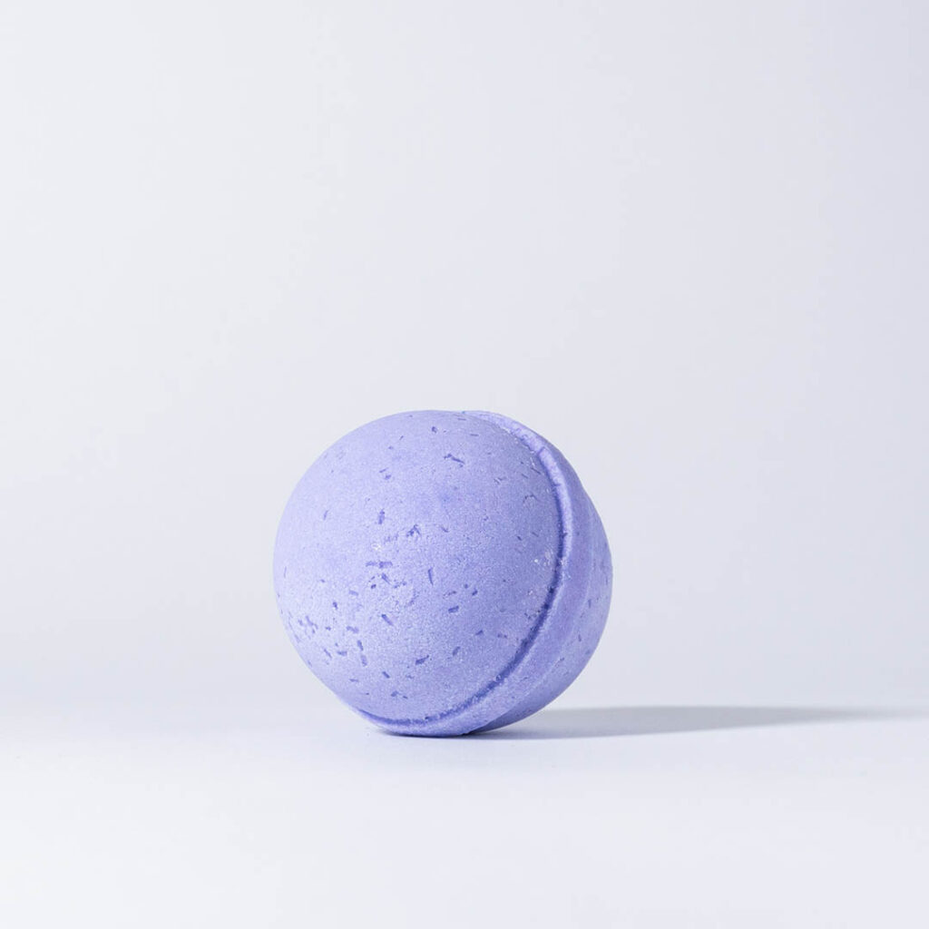Lavender Bath Bomb - Purple Flower