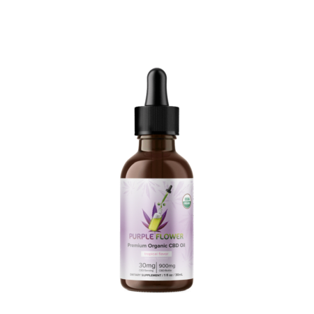 USDA Certified Organic Tropical Full Spectrum CBD Oil Tincture